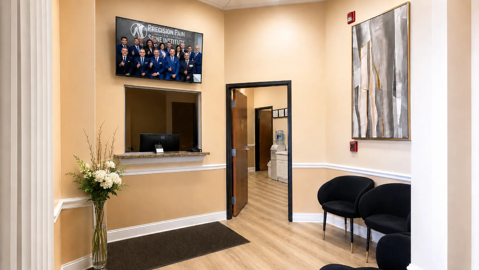 PPSI Passaic reception and indoor office space